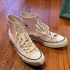 Converse Women's Light Pink High-Tops